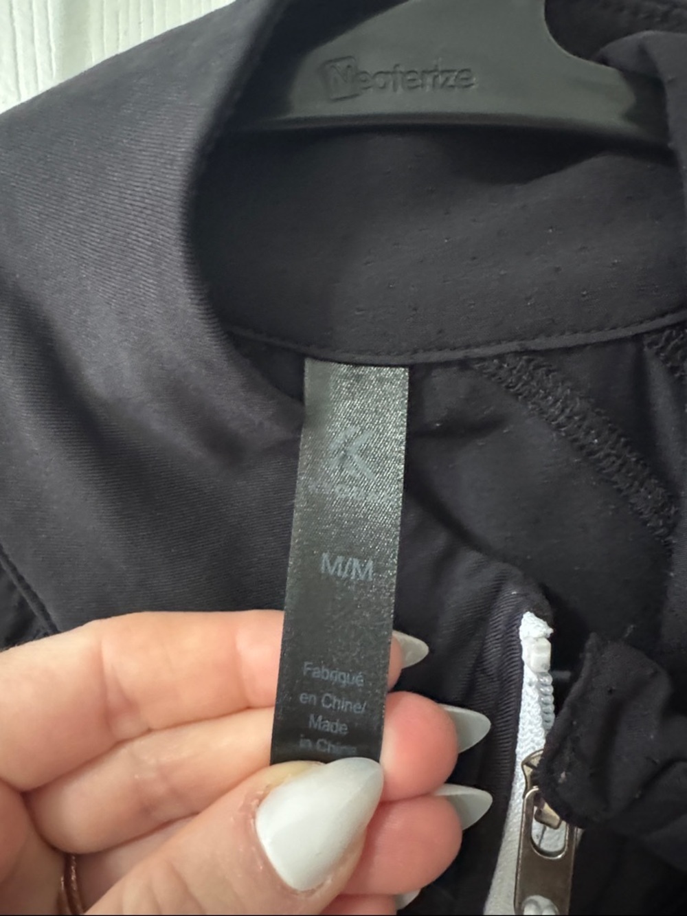 Kyodan Black Track Jacket with White Trim - Picture 2 of 3